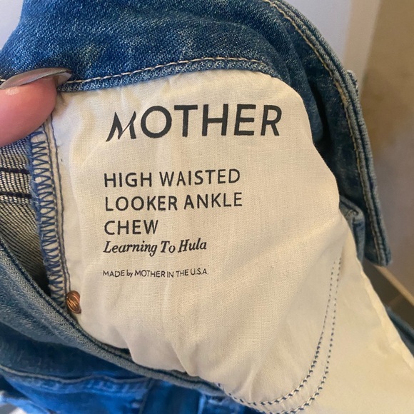 MOTHER- HighWaisted Looker Ankle Chew - Picture 3 of 9